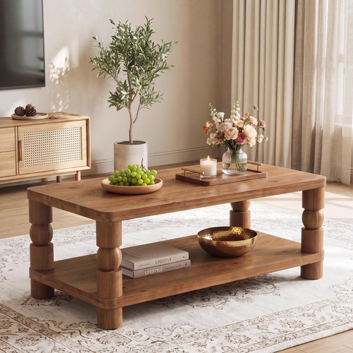 Solid wood rectangular - 47",