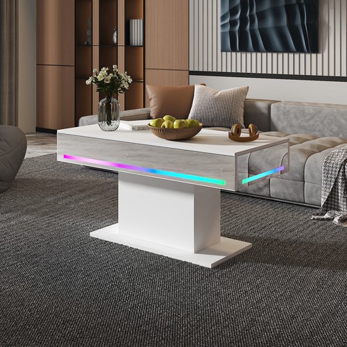 Led coffee table with - coffee, 16