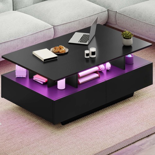 Led coffee table - led,