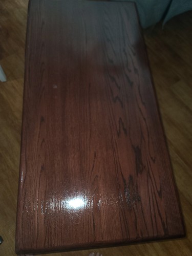 Rectangular dark brown - brown, wood
