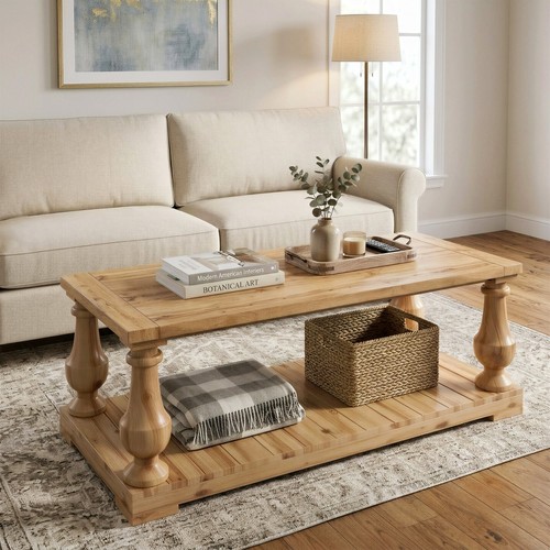 Coffee table with storage - coffee,