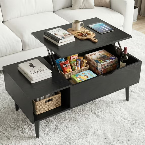 Alvantor lift top coffee table - coffee,