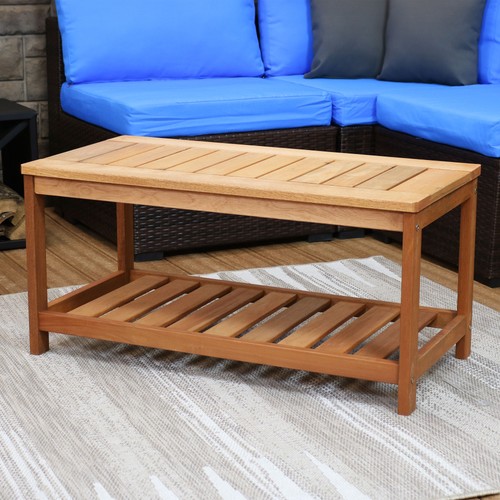 Meranti wood patio - patio, coffee