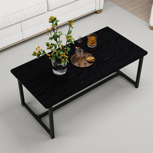 Rectangular coffee table - coffee,