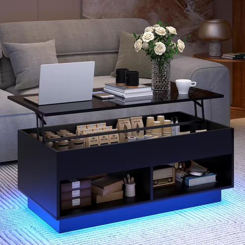Black rectangle wood - in.,
