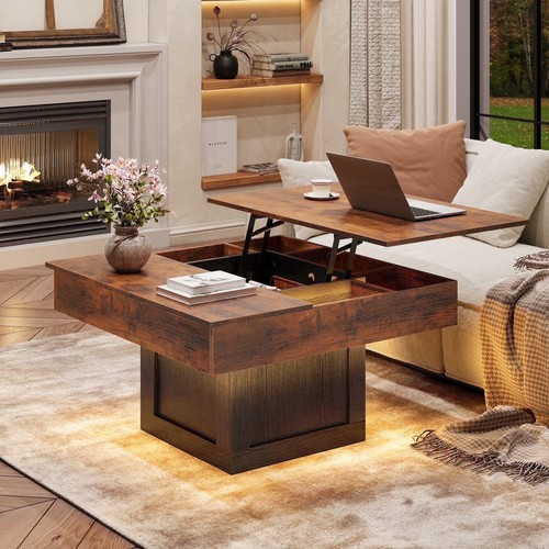 Lift top coffee table - top,