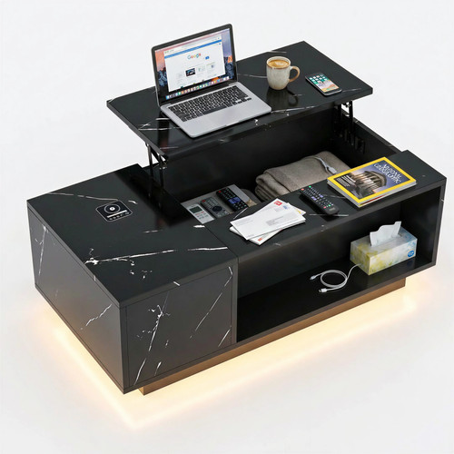 Lift top coffee - 47", lift-top