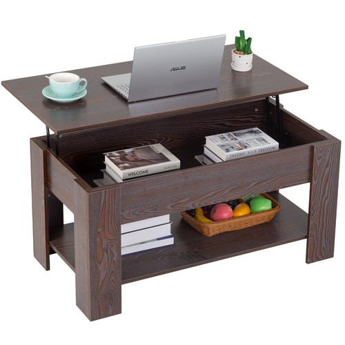 Lift top coffee table with - lift-top,
