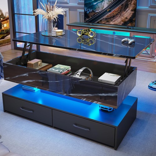 Lift top coffee table with - coffee,