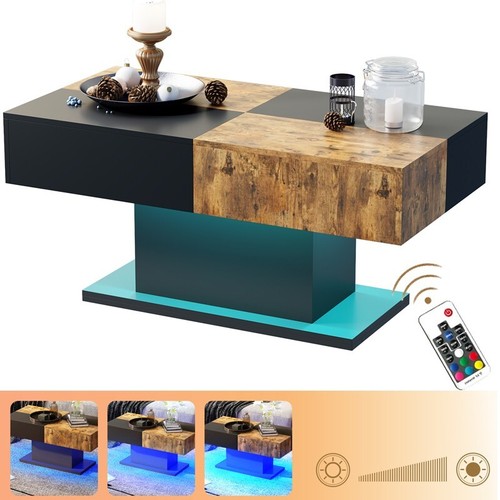 High gloss coffee table - high,