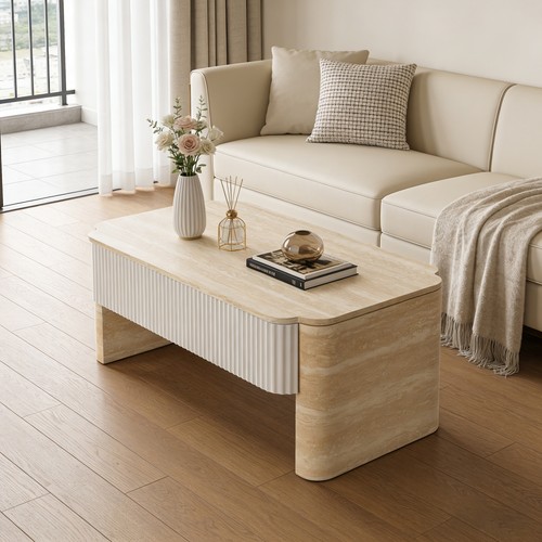 Lift top rectangular wood - lift-top,