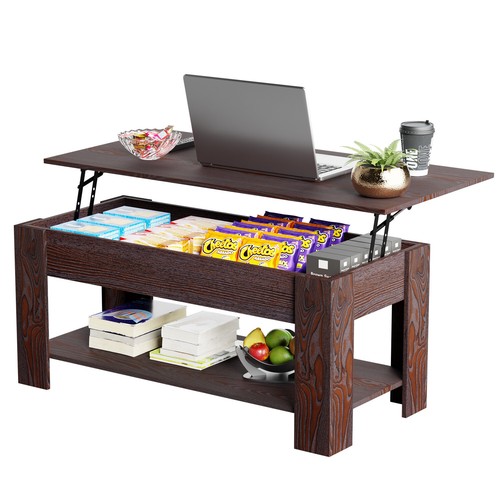 Coffee table lift top - coffee,